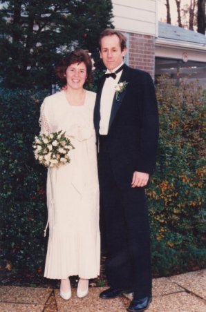 our wedding day, November 13, 1988