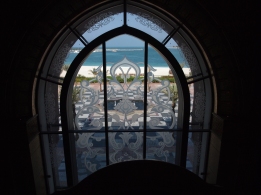 window at Emirate Palace