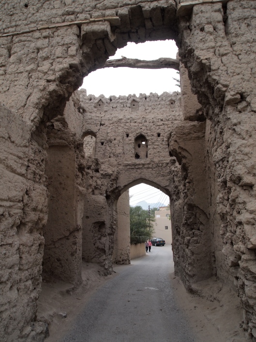 the gate into the Nizwa ruins